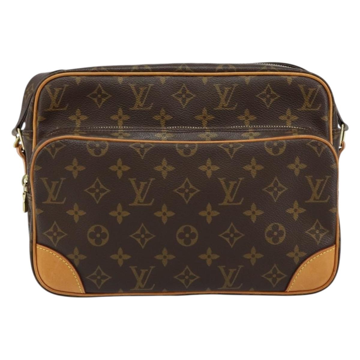 LOUIS VUITTON Monogram Nile Shoulder Bag M45244 LV Auth 155975