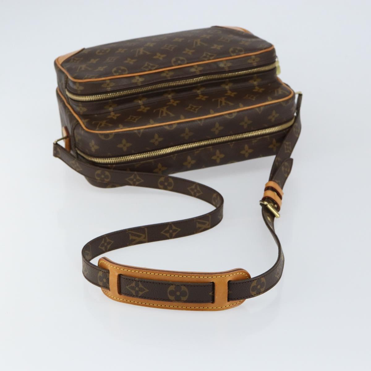 LOUIS VUITTON Monogram Nile Shoulder Bag M45244 LV Auth 155975