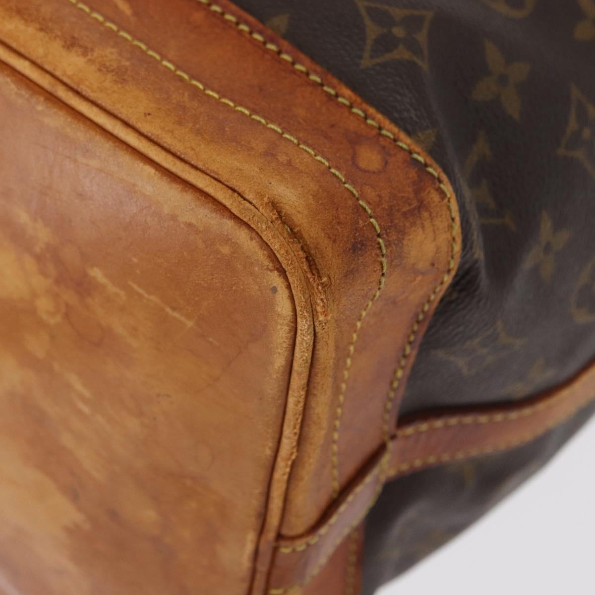 LOUIS VUITTON Monogram Noe Shoulder Bag M42224 LV Auth 155978