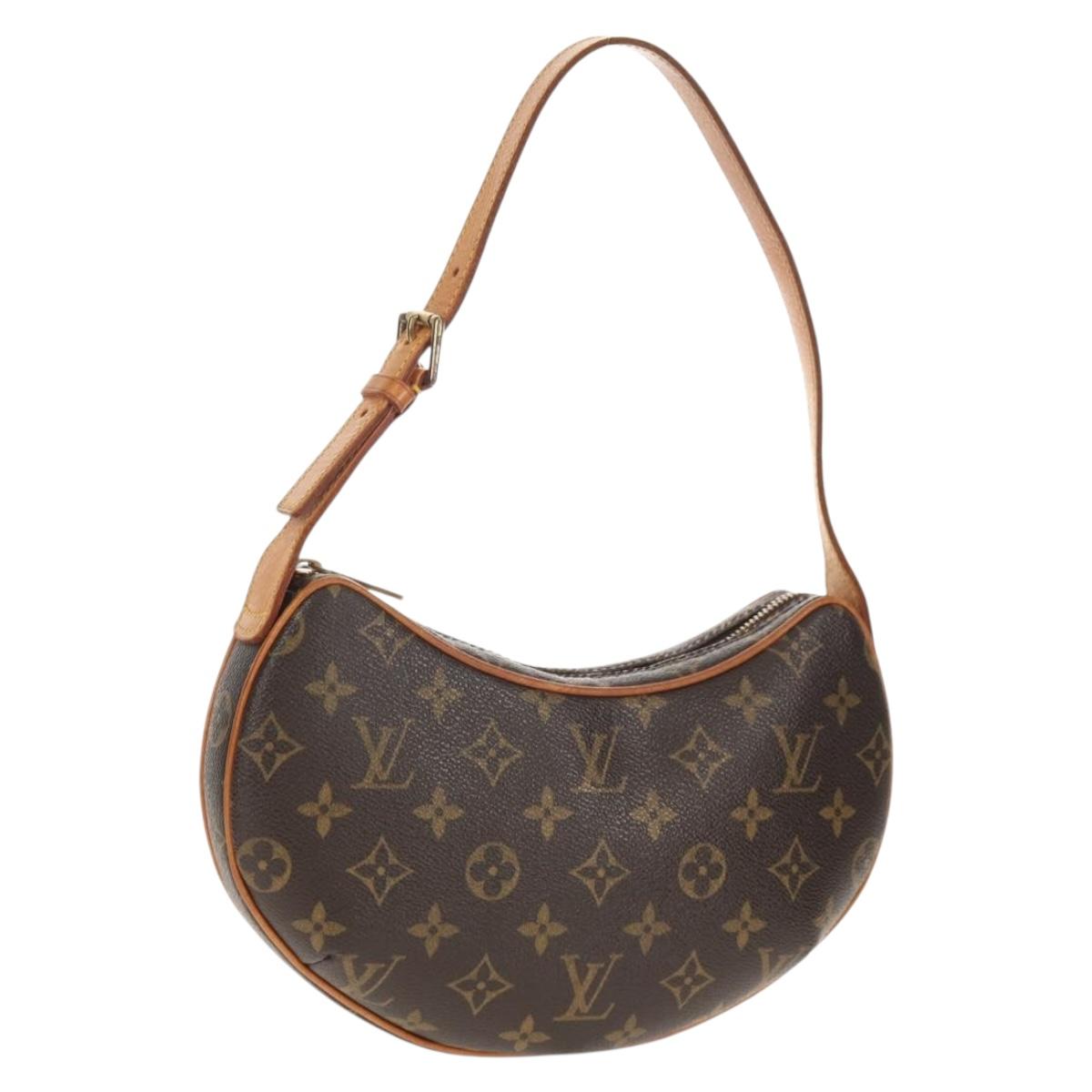 LOUIS VUITTON Monogram Pochette Croissant Shoulder Bag M51510 LV Auth 155986V