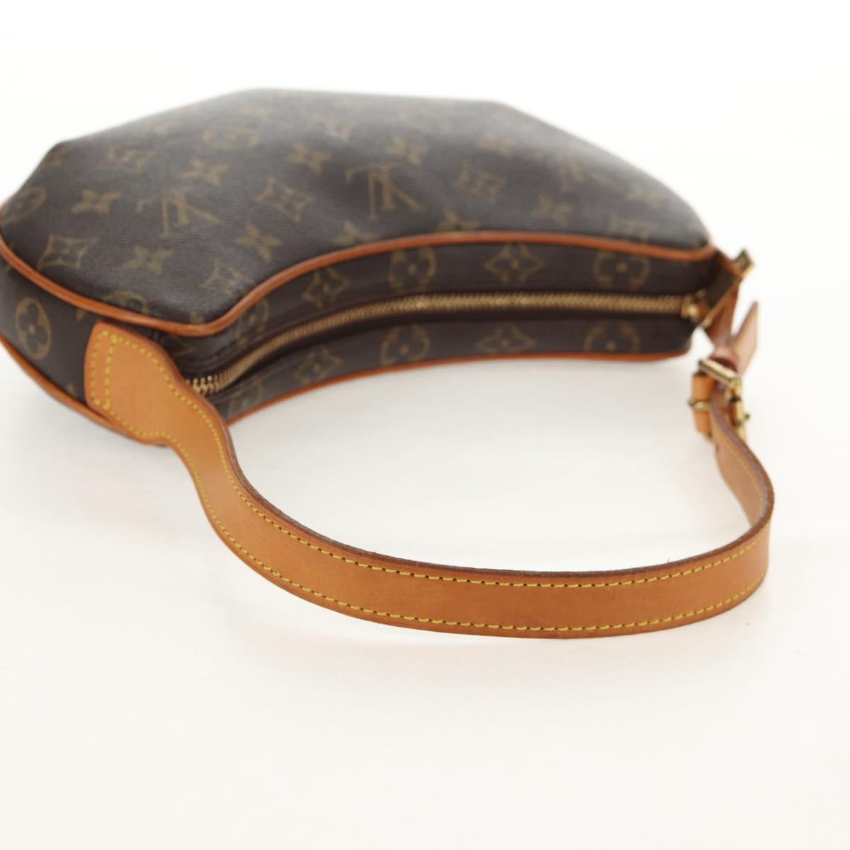 LOUIS VUITTON Monogram Pochette Croissant Shoulder Bag M51510 LV Auth 155986V