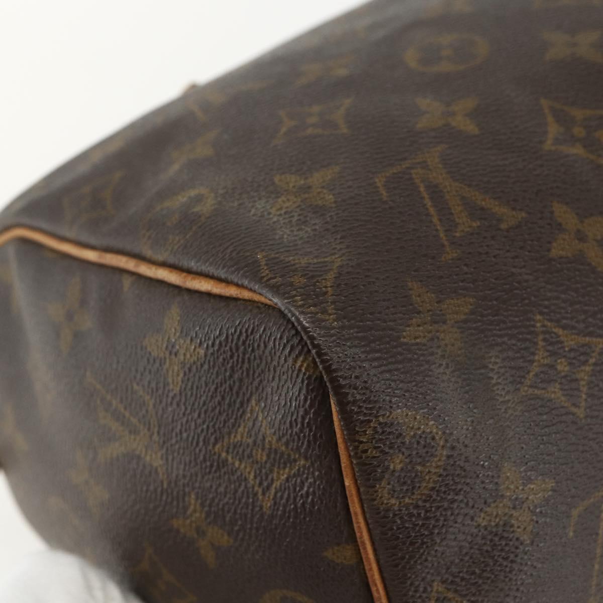 LOUIS VUITTON Monogram Speedy 25 Hand Bag M41528 LV Auth 155988