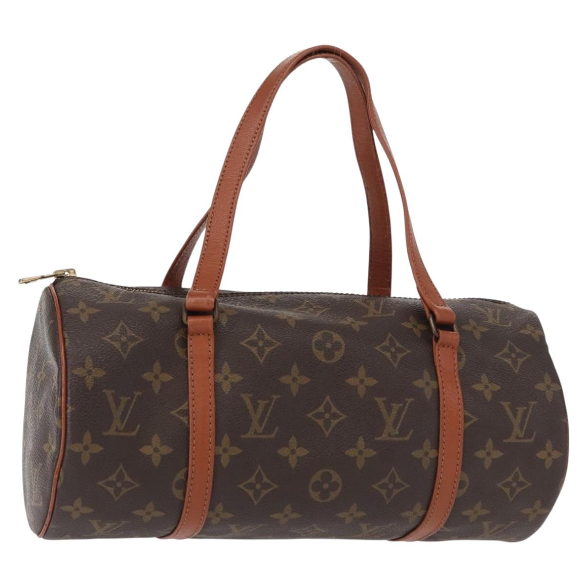 LOUIS VUITTON Monogram Papillon 30 Hand Bag M51385 LV Auth 155989