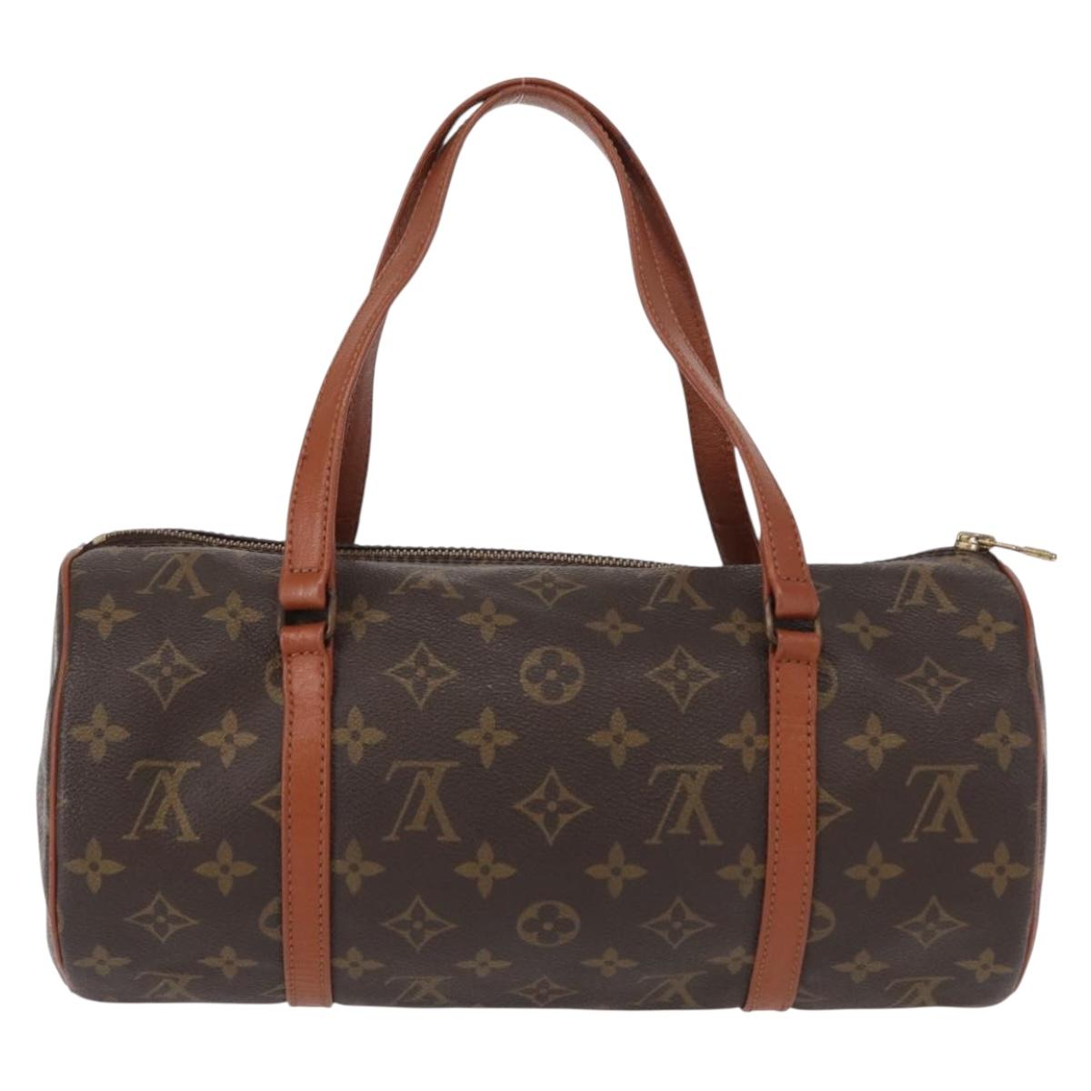 LOUIS VUITTON Monogram Papillon 30 Hand Bag M51385 LV Auth 155989