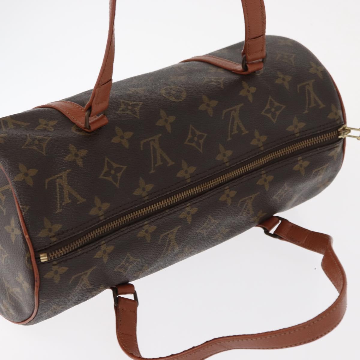 LOUIS VUITTON Monogram Papillon 30 Hand Bag M51385 LV Auth 155989