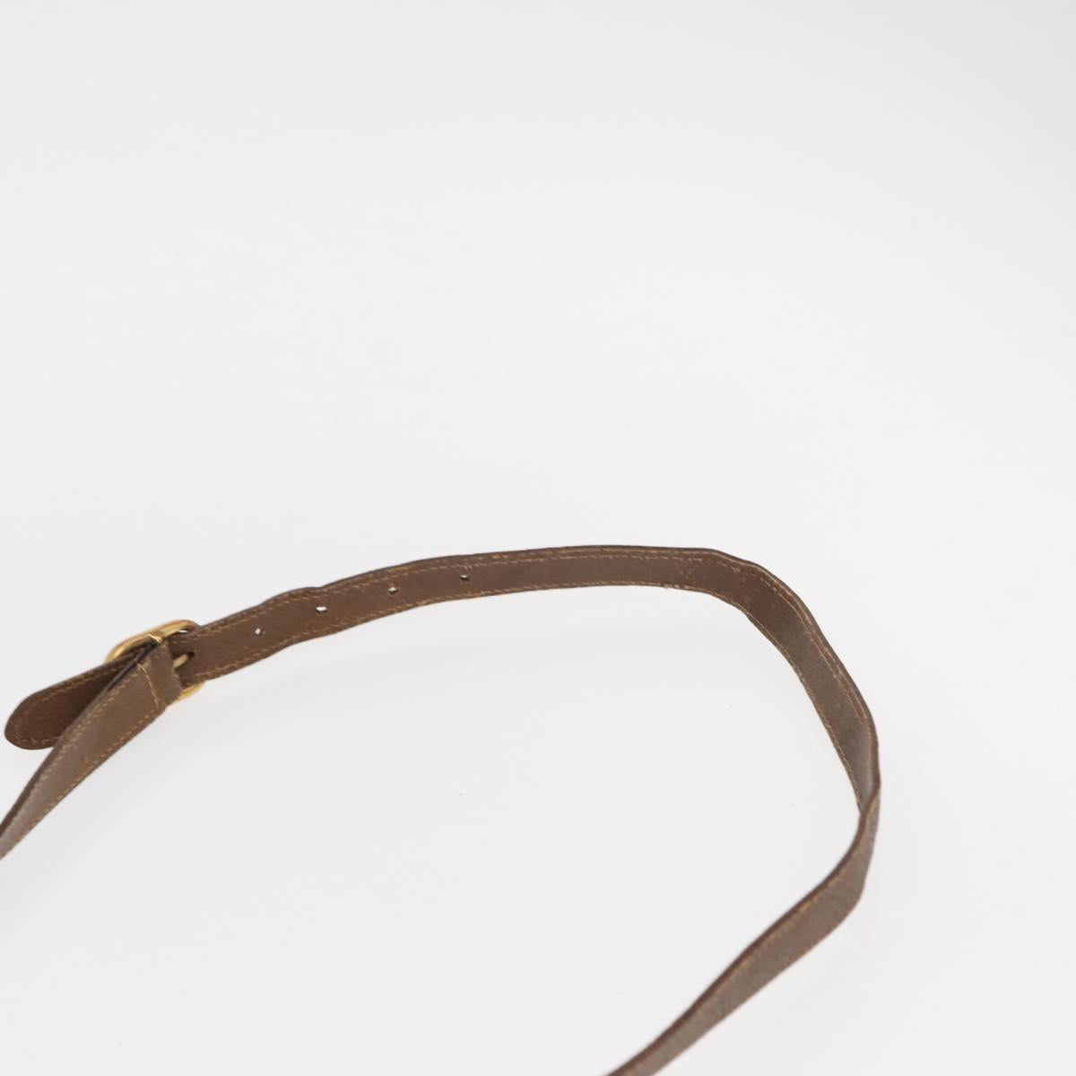 GUCCI GG Supreme Web Sherry Line Bag PVC Red Beige 41 02 034 Auth 156025