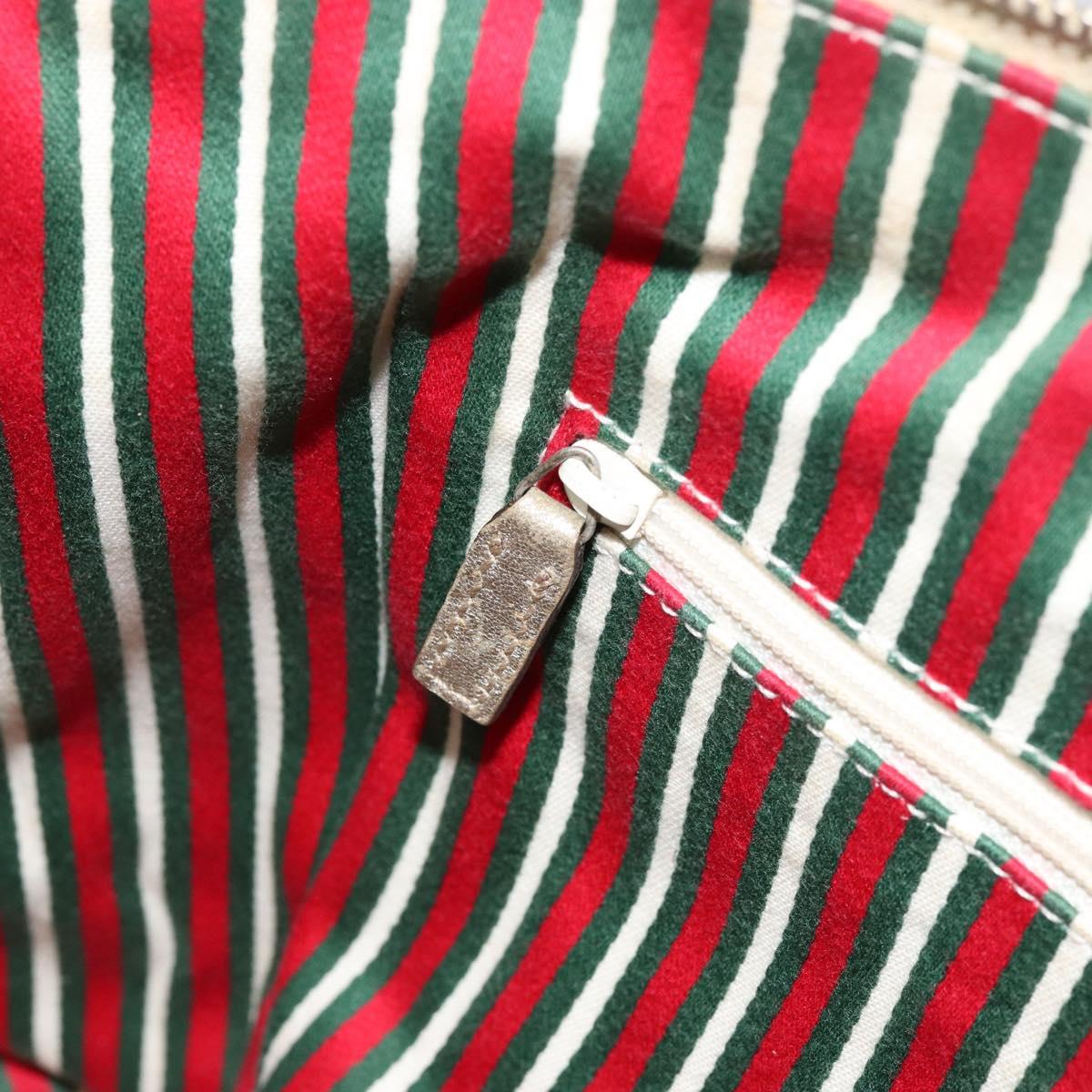 GUCCI GG Canvas Abbey Tote Bag Beige Gold 141470 Auth 156041