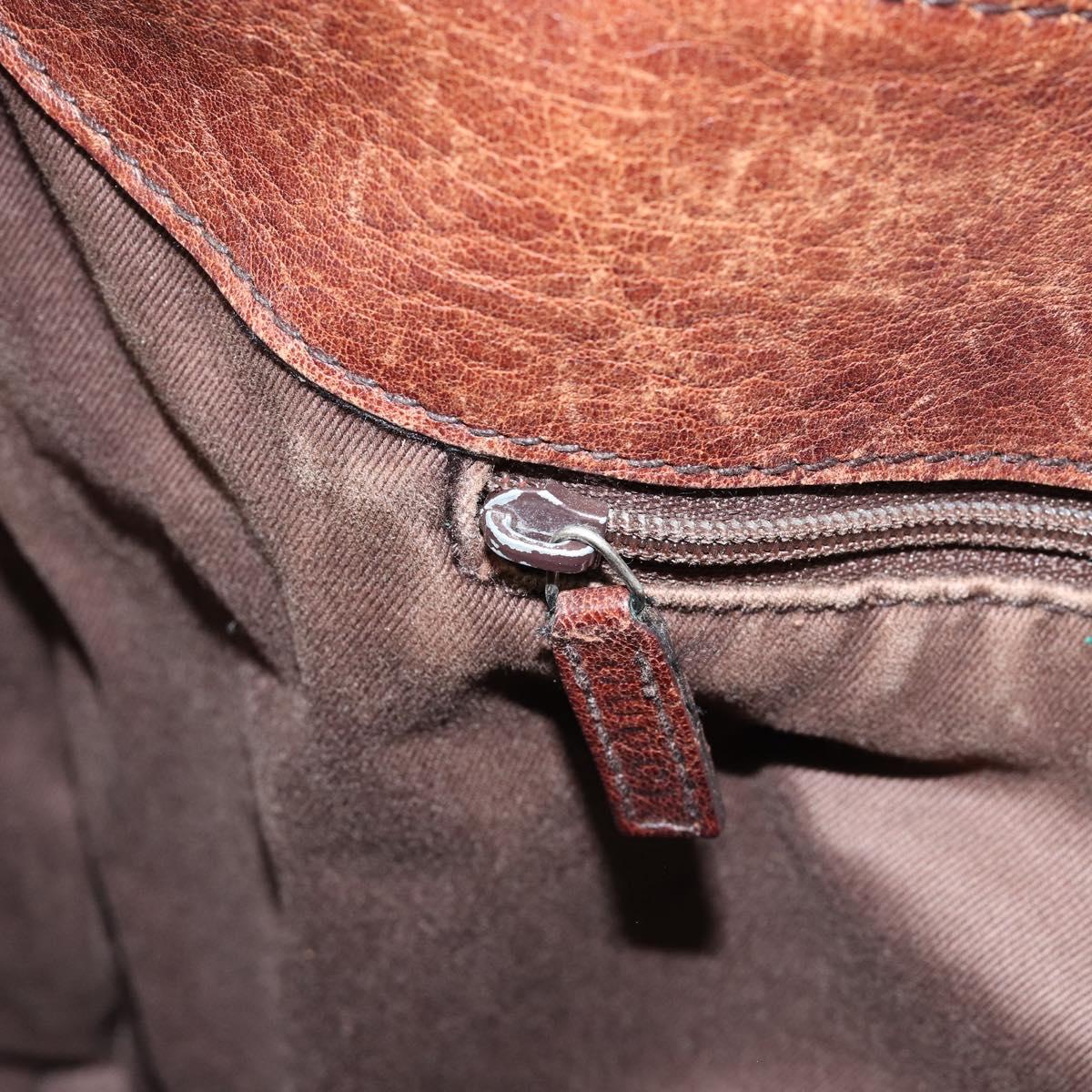 GUCCI Horsebit GG Canvas Shoulder Bag Black 101975 Auth 156044