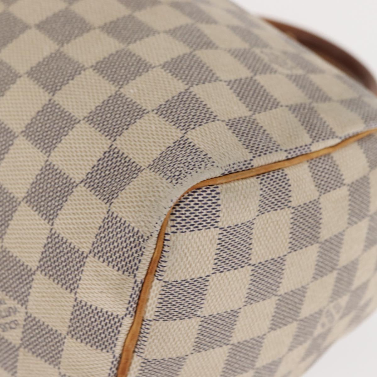 LOUIS VUITTON Damier Azur Speedy 25 Hand Bag N41534 LV Auth 156058