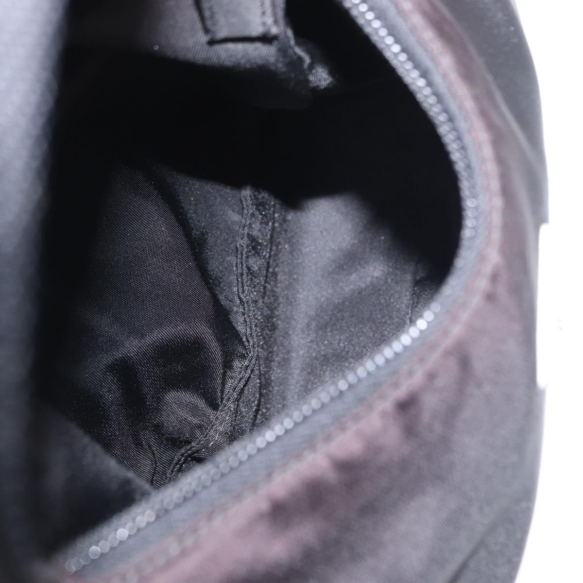 PRADA Hand Bag Nylon Black Auth 156063