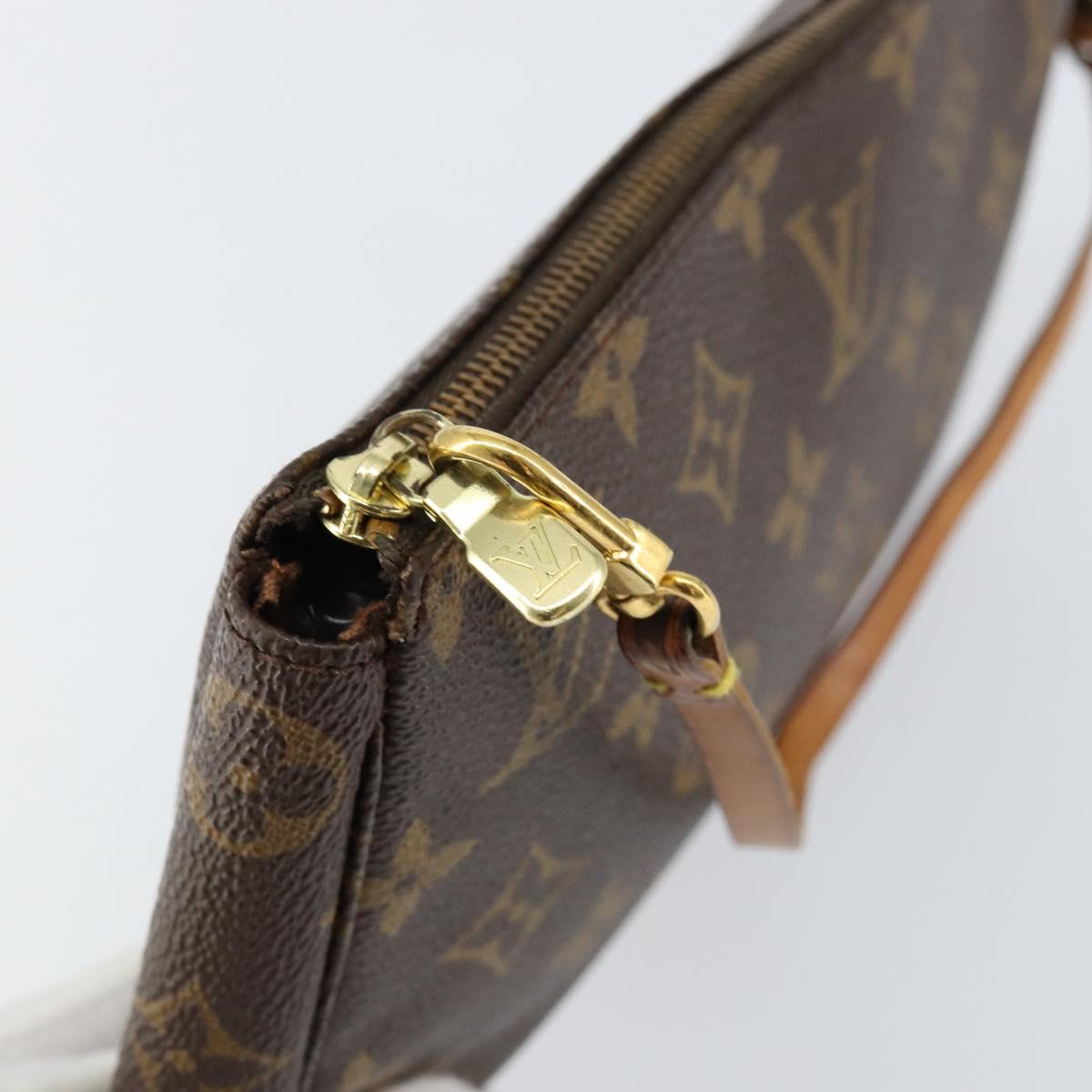 LOUIS VUITTON Monogram Pochette Accessoires Pouch M51980 LV Auth 156070