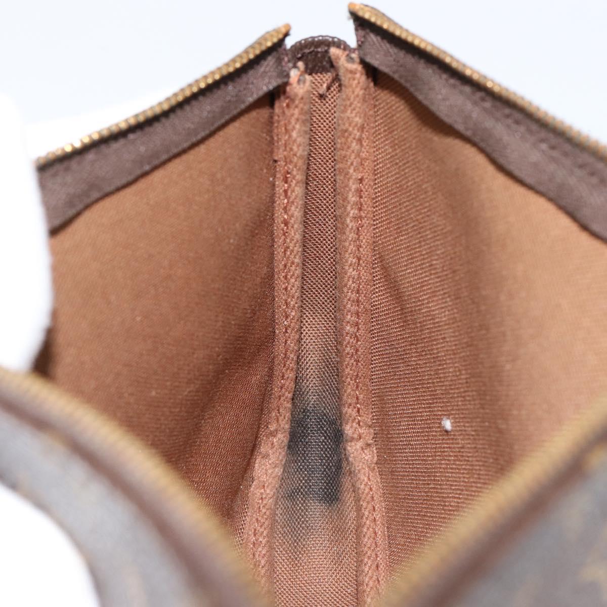 LOUIS VUITTON Monogram Pochette Accessoires Pouch M51980 LV Auth 156070