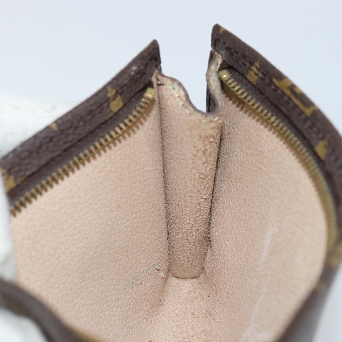 LOUIS VUITTON Monogram Bucket PM Accessory Pouch LV Auth 156072