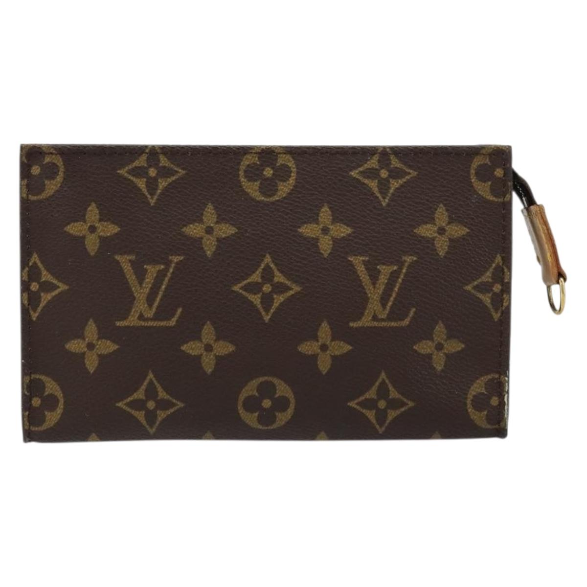 LOUIS VUITTON Monogram Bucket PM Accessory Pouch LV Auth 156072