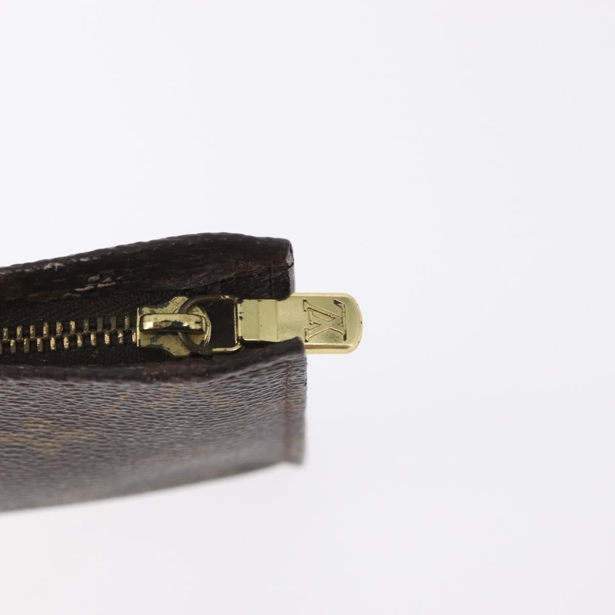 LOUIS VUITTON Monogram Bucket GM Accessory Pouch LV Auth 156073