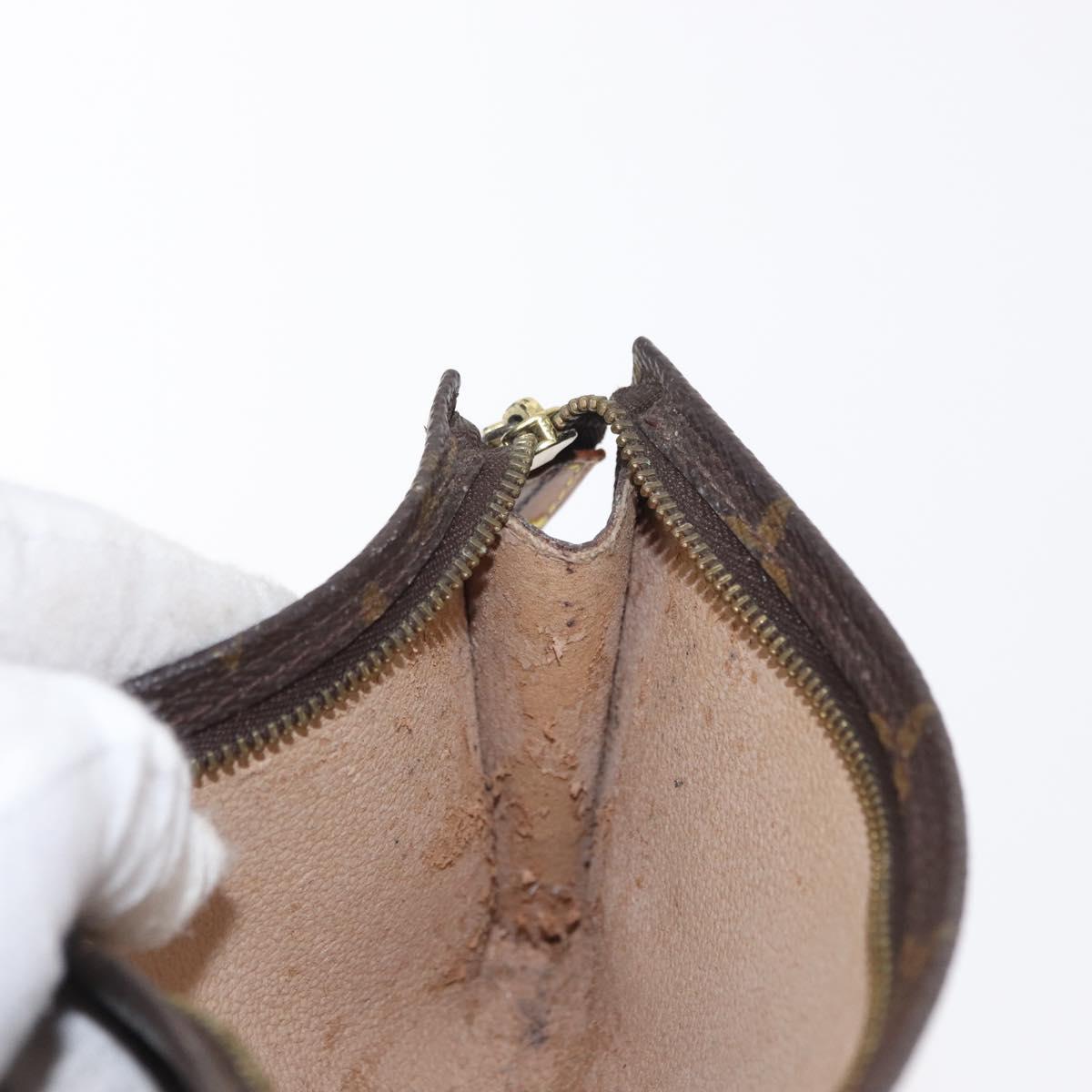 LOUIS VUITTON Monogram Bucket GM Accessory Pouch LV Auth 156073