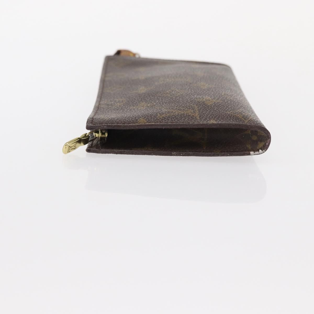 LOUIS VUITTON Monogram Bucket GM Accessory Pouch LV Auth 156073