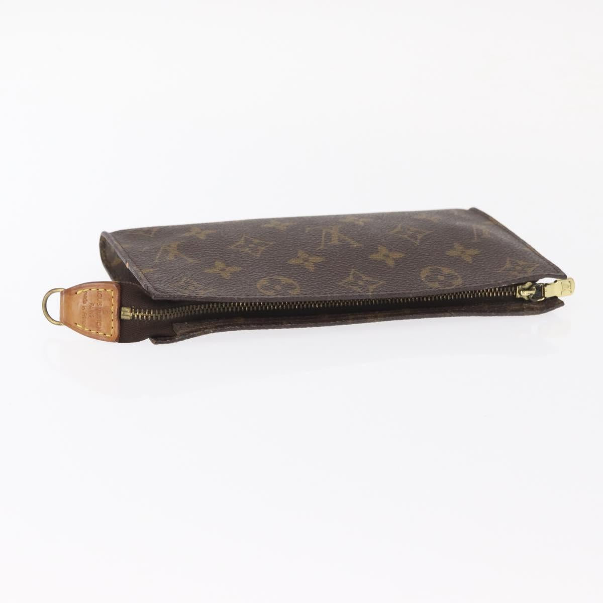 LOUIS VUITTON Monogram Bucket GM Accessory Pouch LV Auth 156073