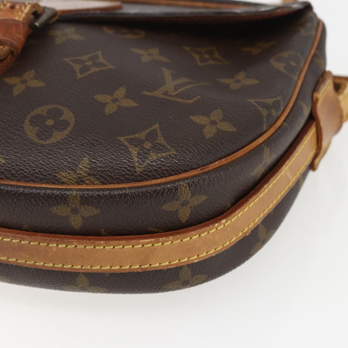LOUIS VUITTON Monogram Jeune Fille MM Shoulder Bag M51226 LV Auth 156101