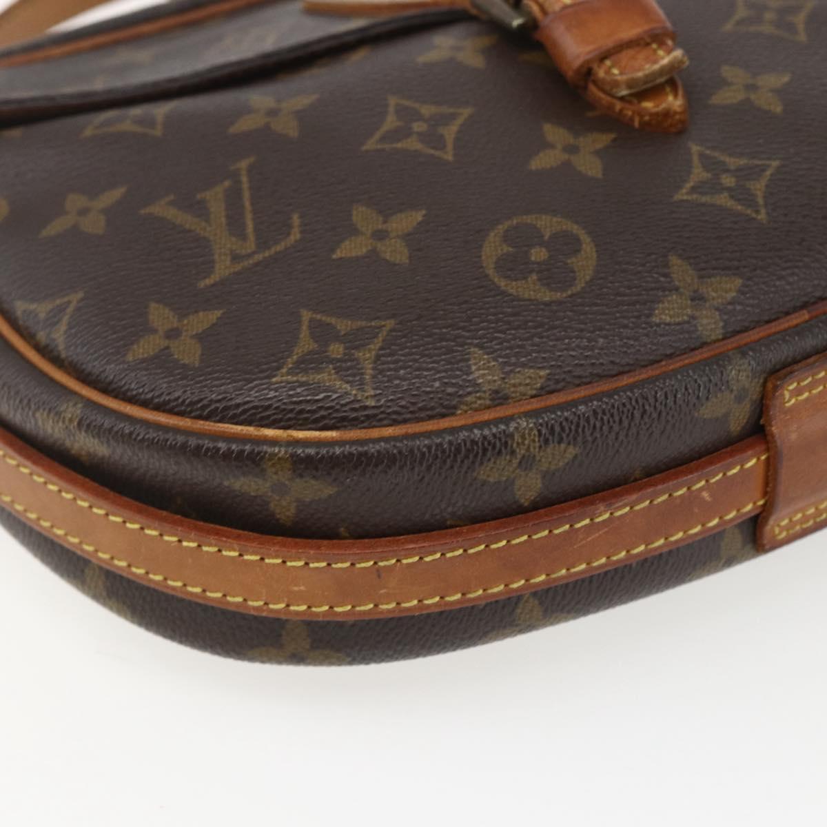 LOUIS VUITTON Monogram Jeune Fille MM Shoulder Bag M51226 LV Auth 156101