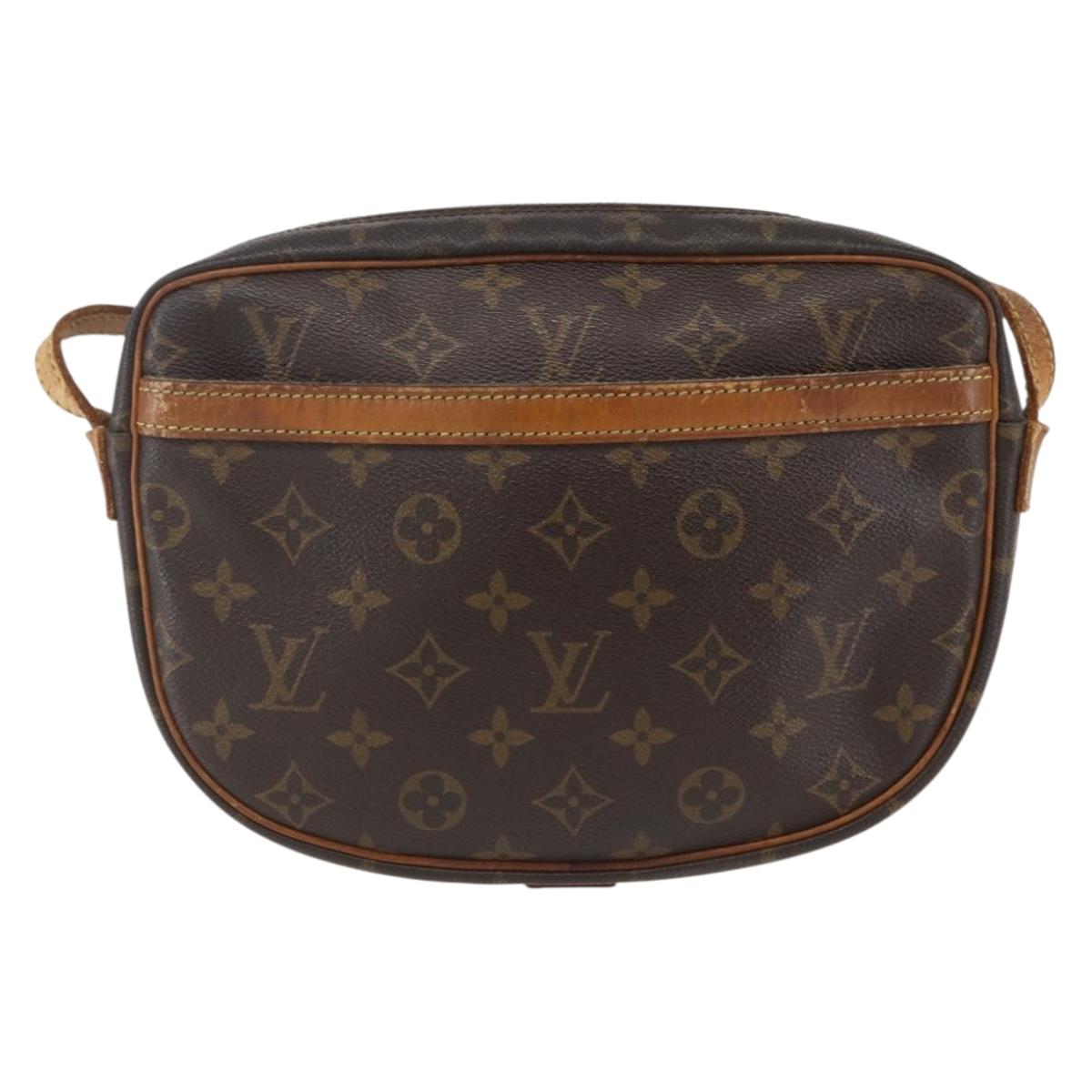 LOUIS VUITTON Monogram Jeune Fille MM Shoulder Bag M51226 LV Auth 156101