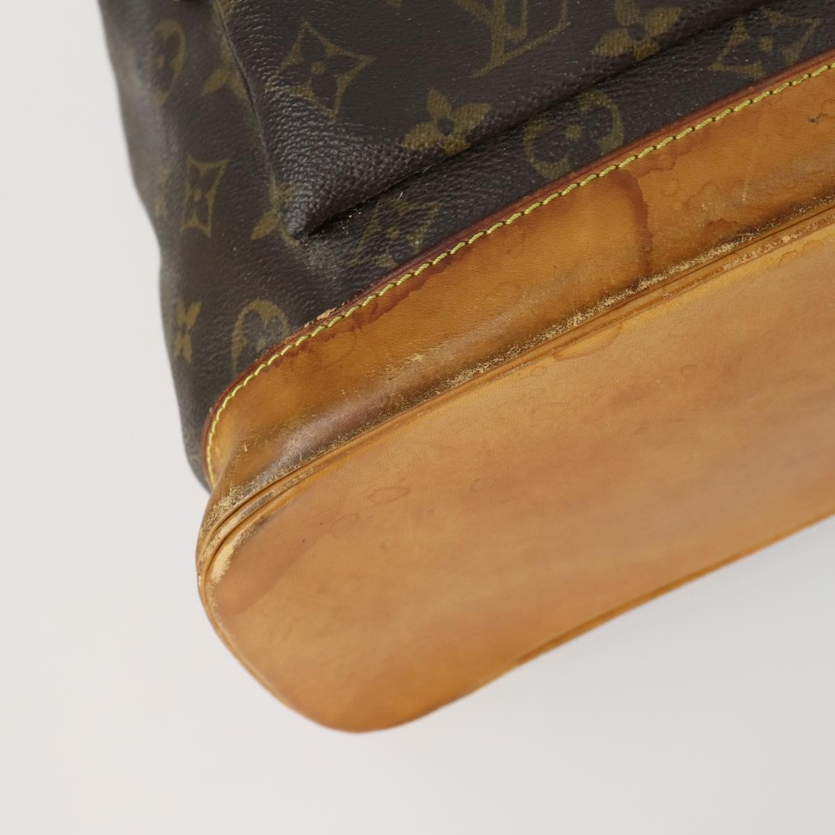 LOUIS VUITTON Monogram Montsouris GM Backpack M51135 LV Auth 156103