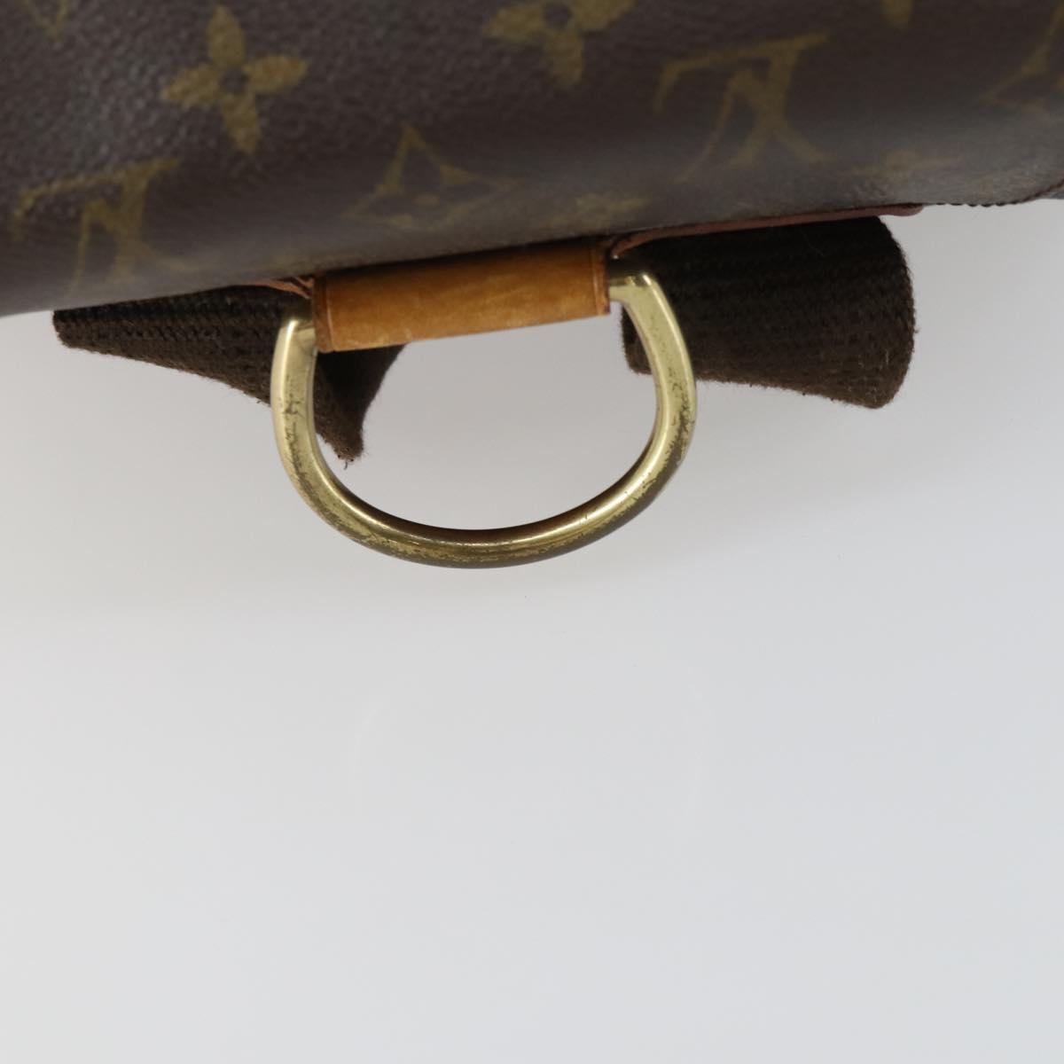 LOUIS VUITTON Monogram Montsouris GM Backpack M51135 LV Auth 156103