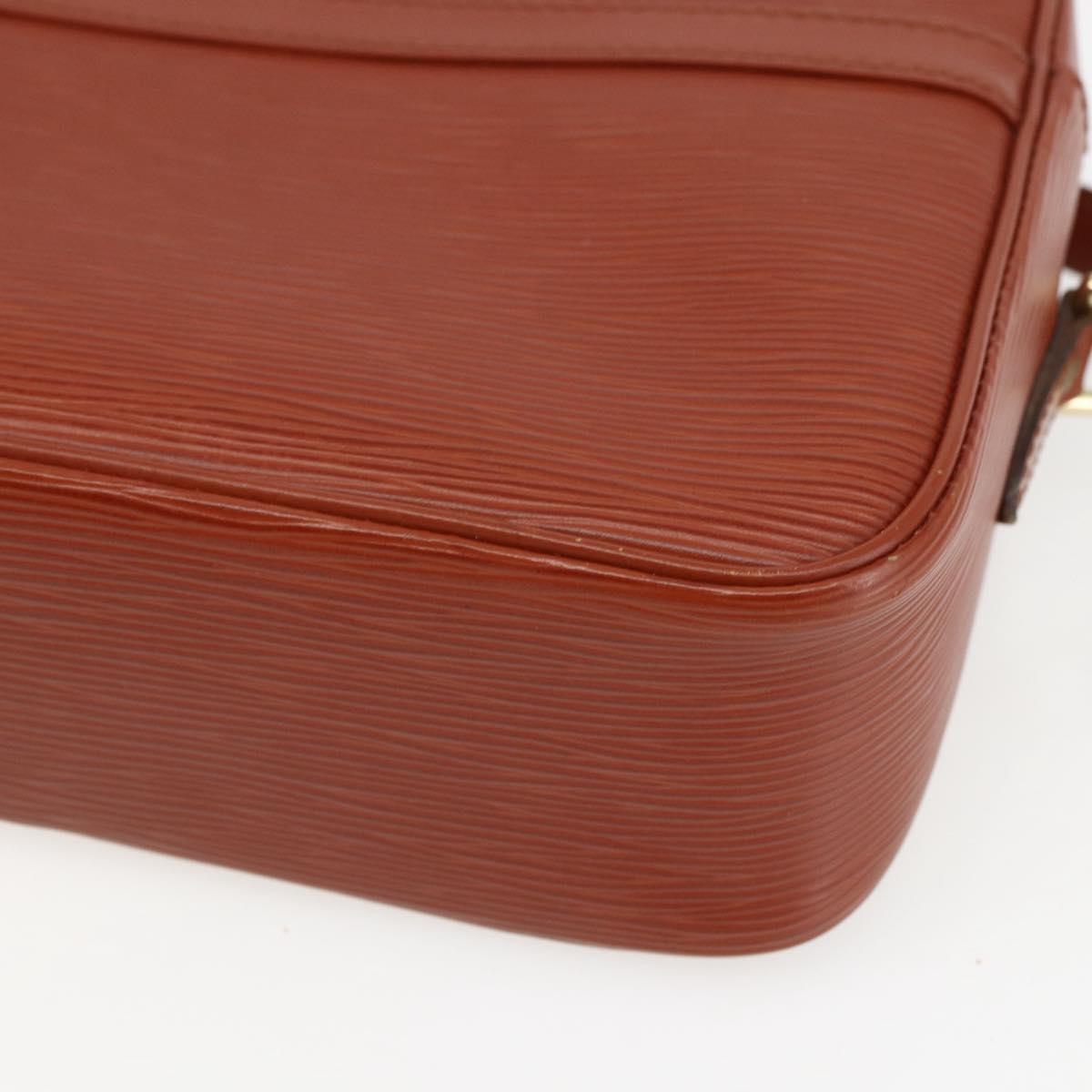 LOUIS VUITTON Epi Trocadero 27 Shoulder Bag Brown M52313 LV Auth 156113