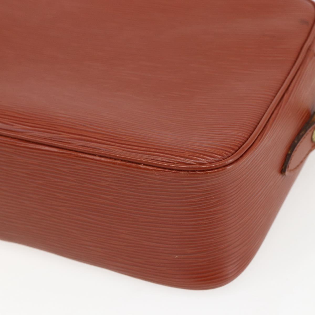 LOUIS VUITTON Epi Trocadero 27 Shoulder Bag Brown M52313 LV Auth 156113