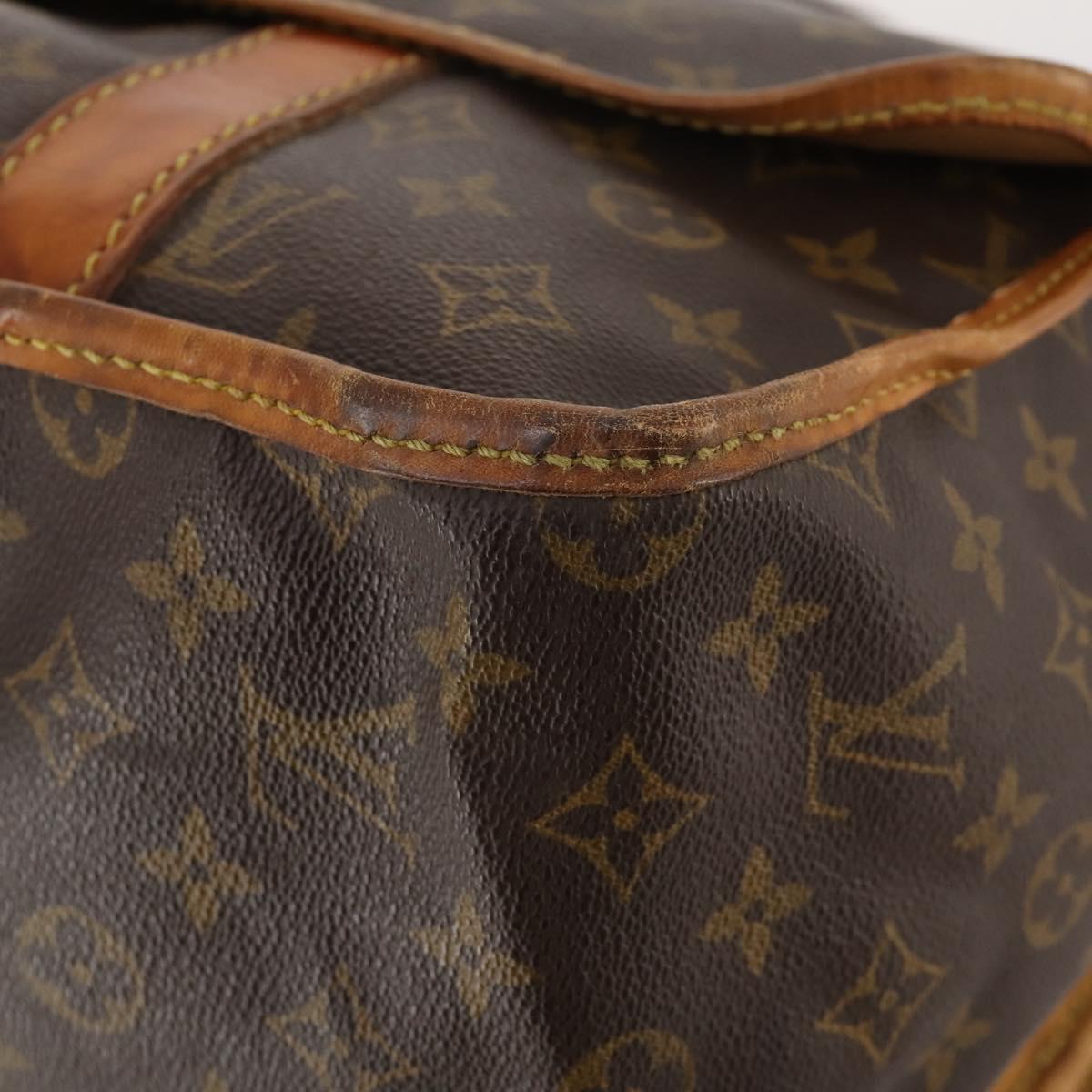 LOUIS VUITTON Monogram Sac Kleber Travel Bag M58122 LV Auth 156115