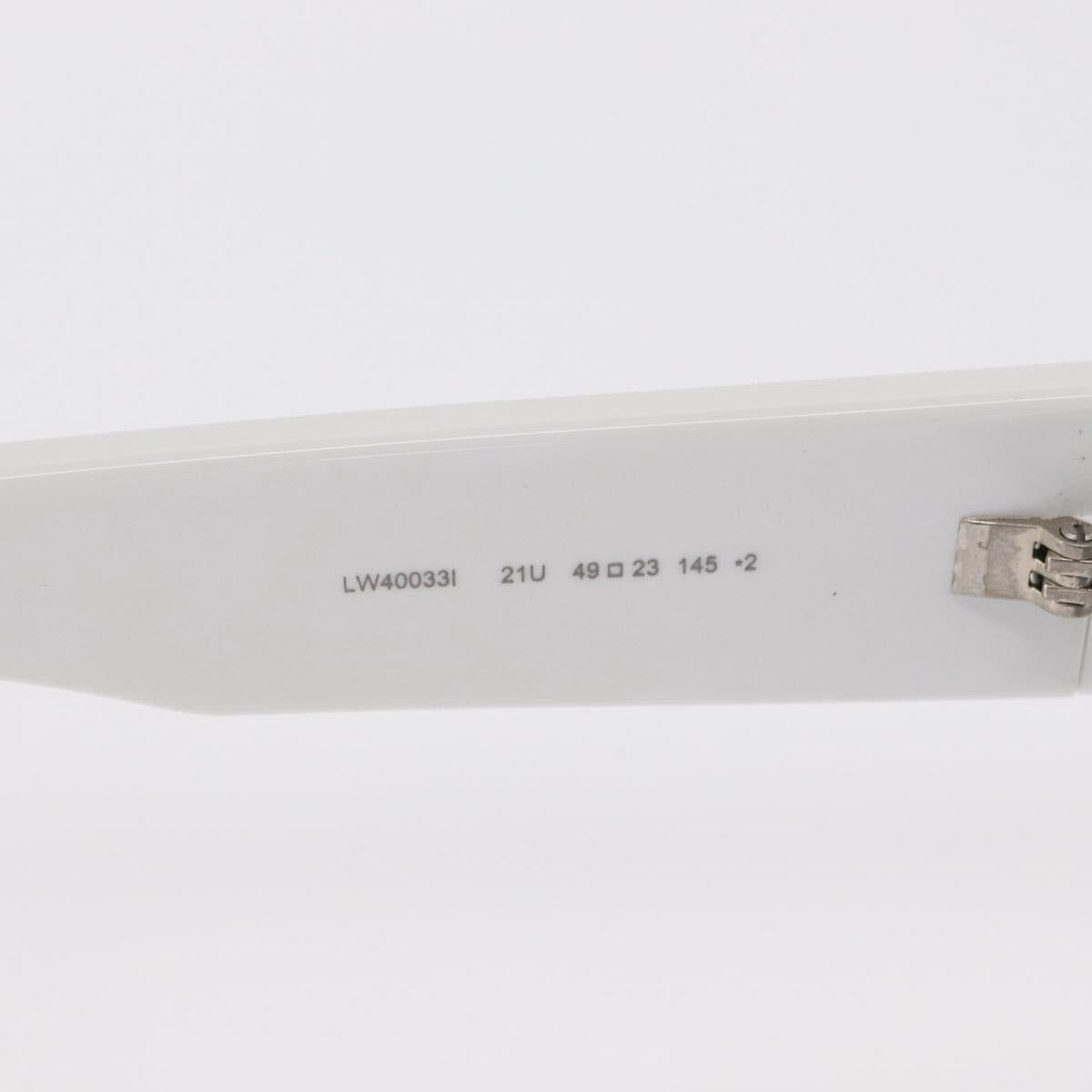 LOEWE Sunglasses plastic Paula's Ibiza Orange Auth 156143AM