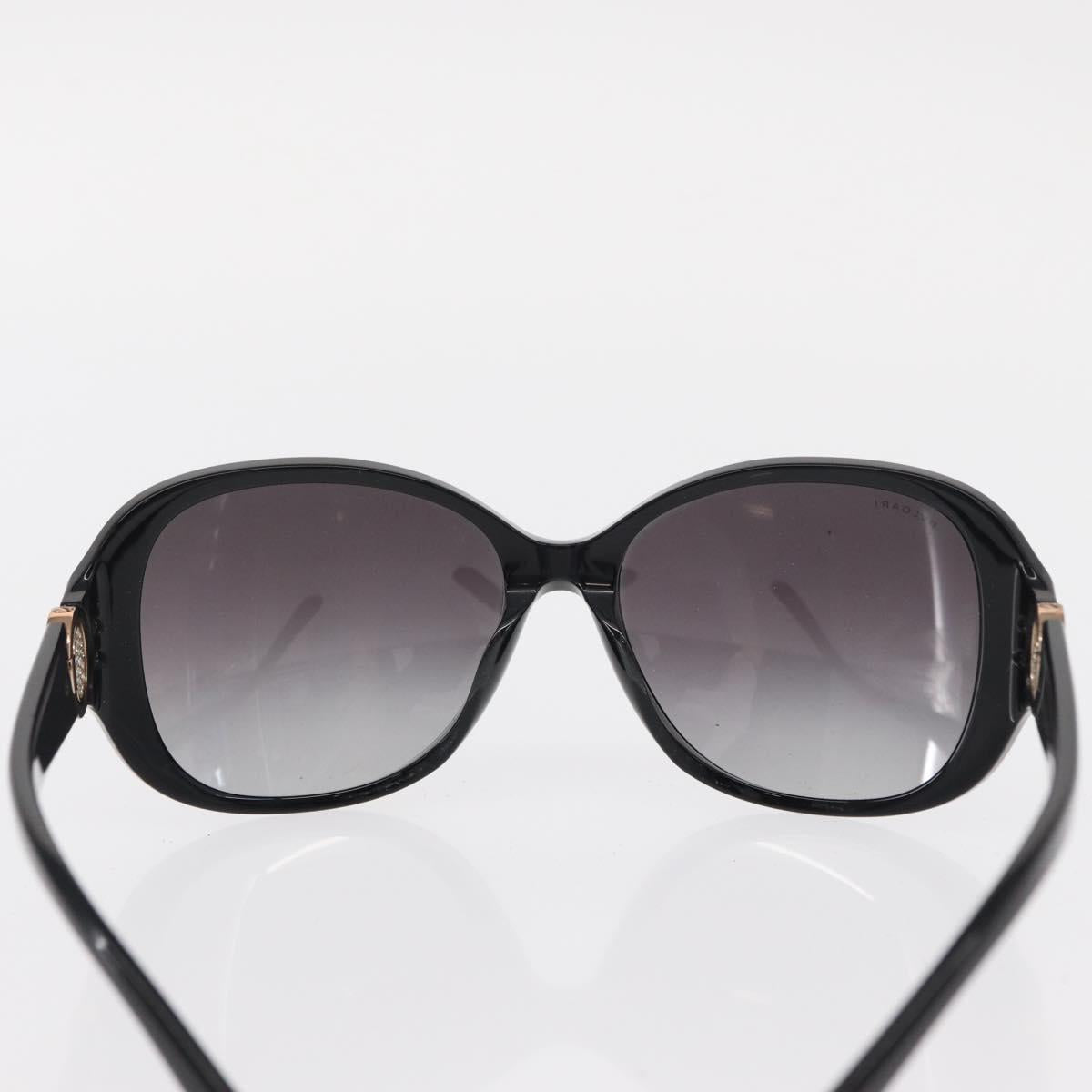 BVLGARI Sunglasses plastic Black Auth 156146