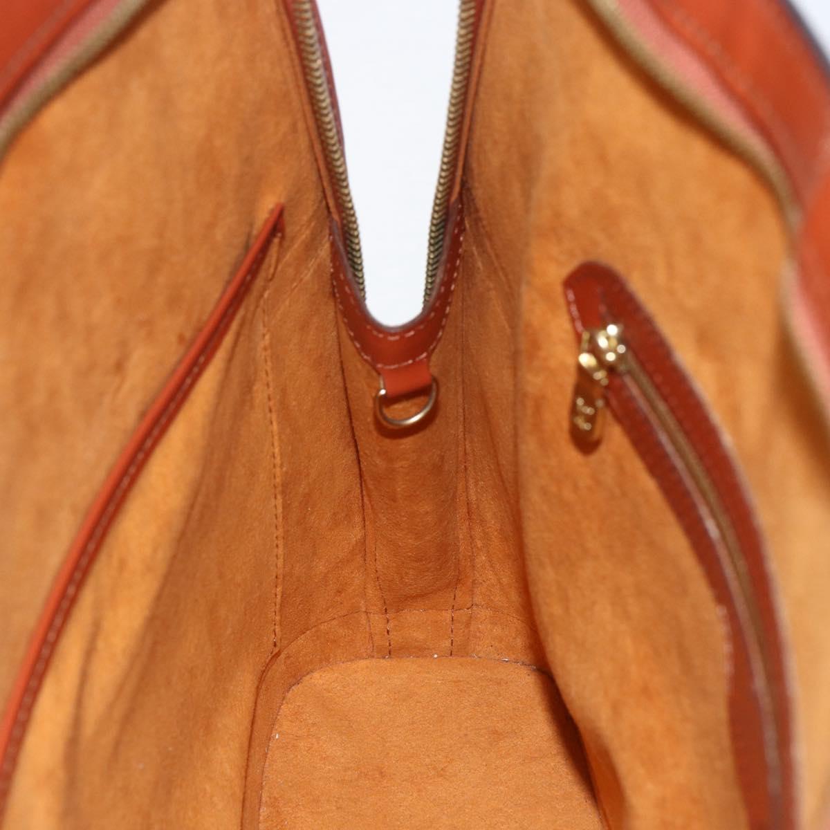 LOUIS VUITTON Epi Lussac Shoulder Bag Brown M52283 LV Auth 156191