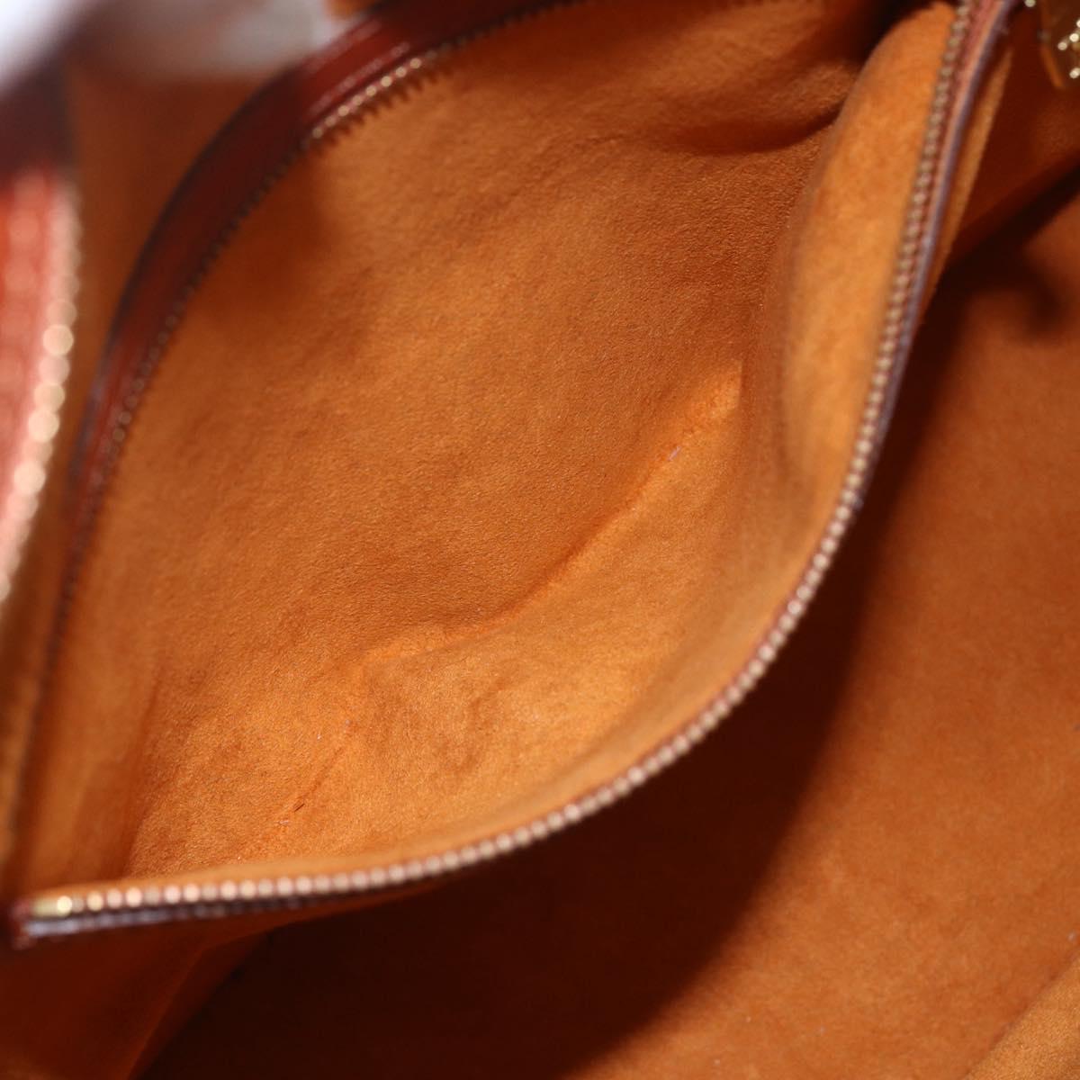 LOUIS VUITTON Epi Lussac Shoulder Bag Brown M52283 LV Auth 156191