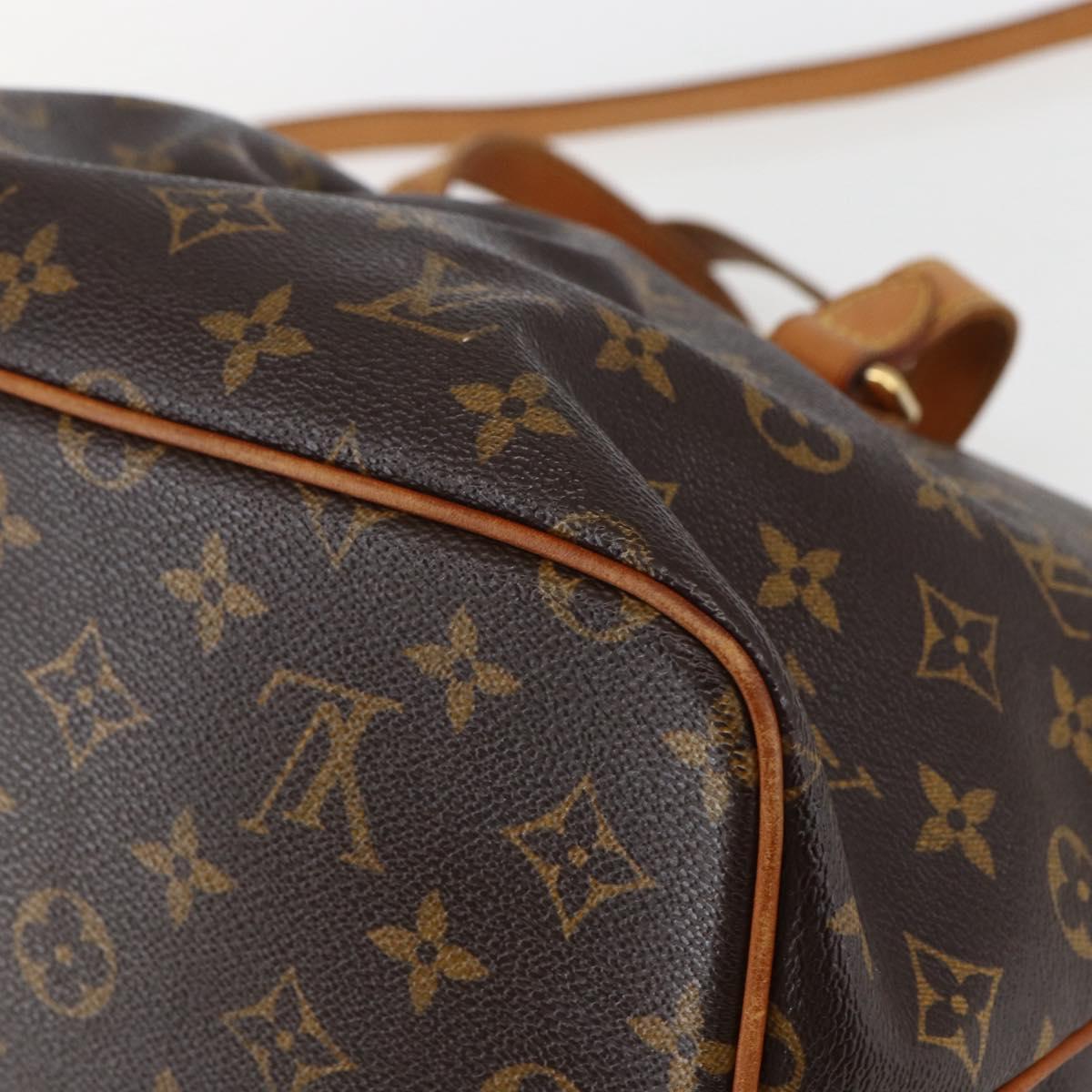 LOUIS VUITTON Monogram Palermo PM Tote Bag M40145 LV Auth 156193