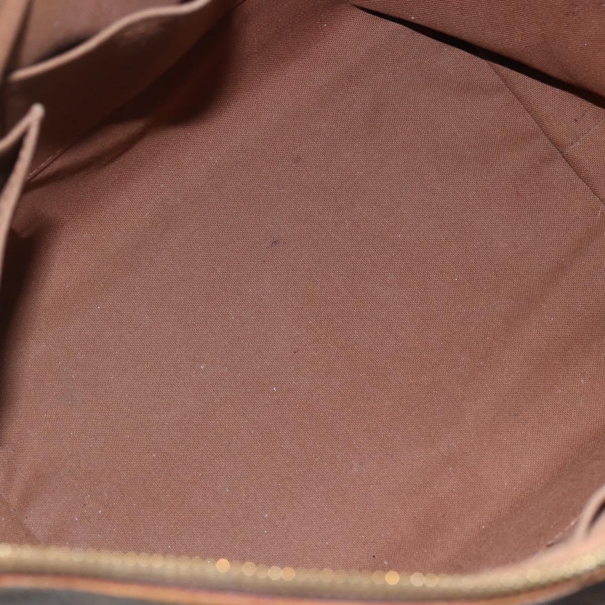 LOUIS VUITTON Monogram Palermo PM Tote Bag M40145 LV Auth 156193