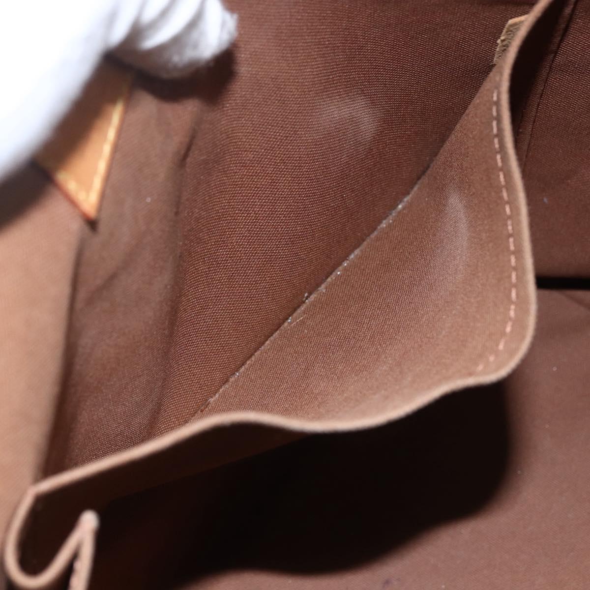 LOUIS VUITTON Monogram Palermo PM Tote Bag M40145 LV Auth 156193