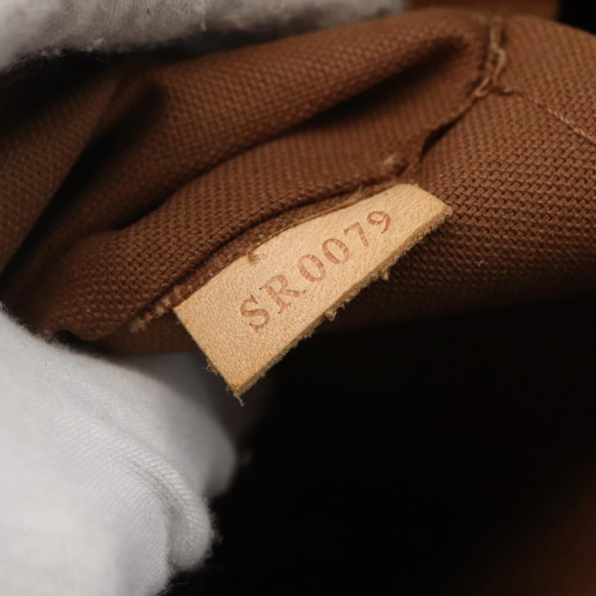 LOUIS VUITTON Monogram Palermo PM Tote Bag M40145 LV Auth 156193