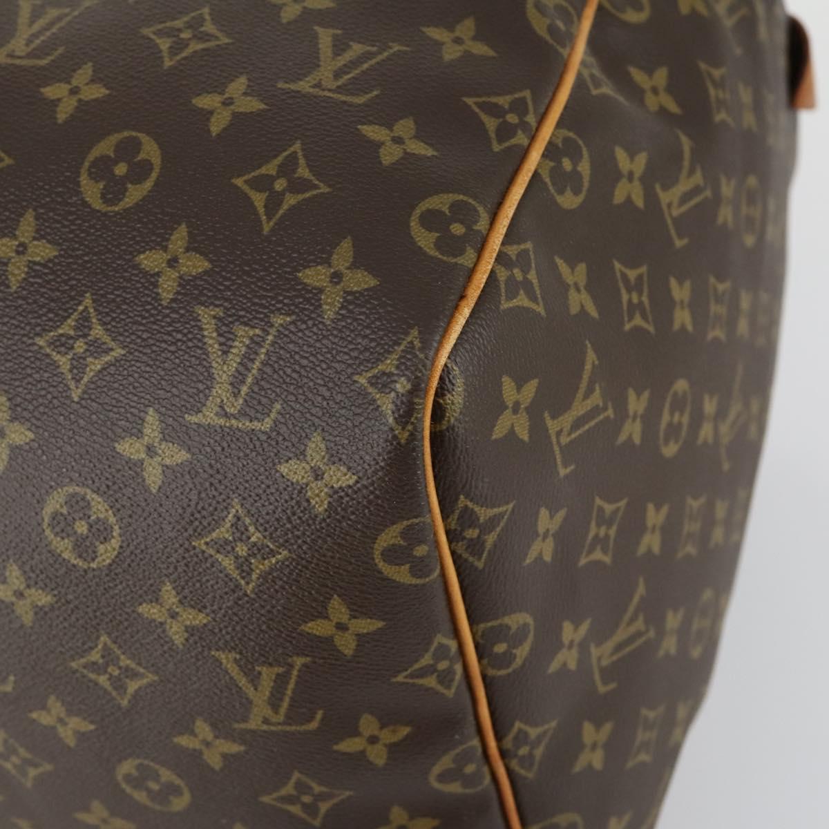 LOUIS VUITTON Monogram Keepall 55 Boston Bag M41424 LV Auth 156198