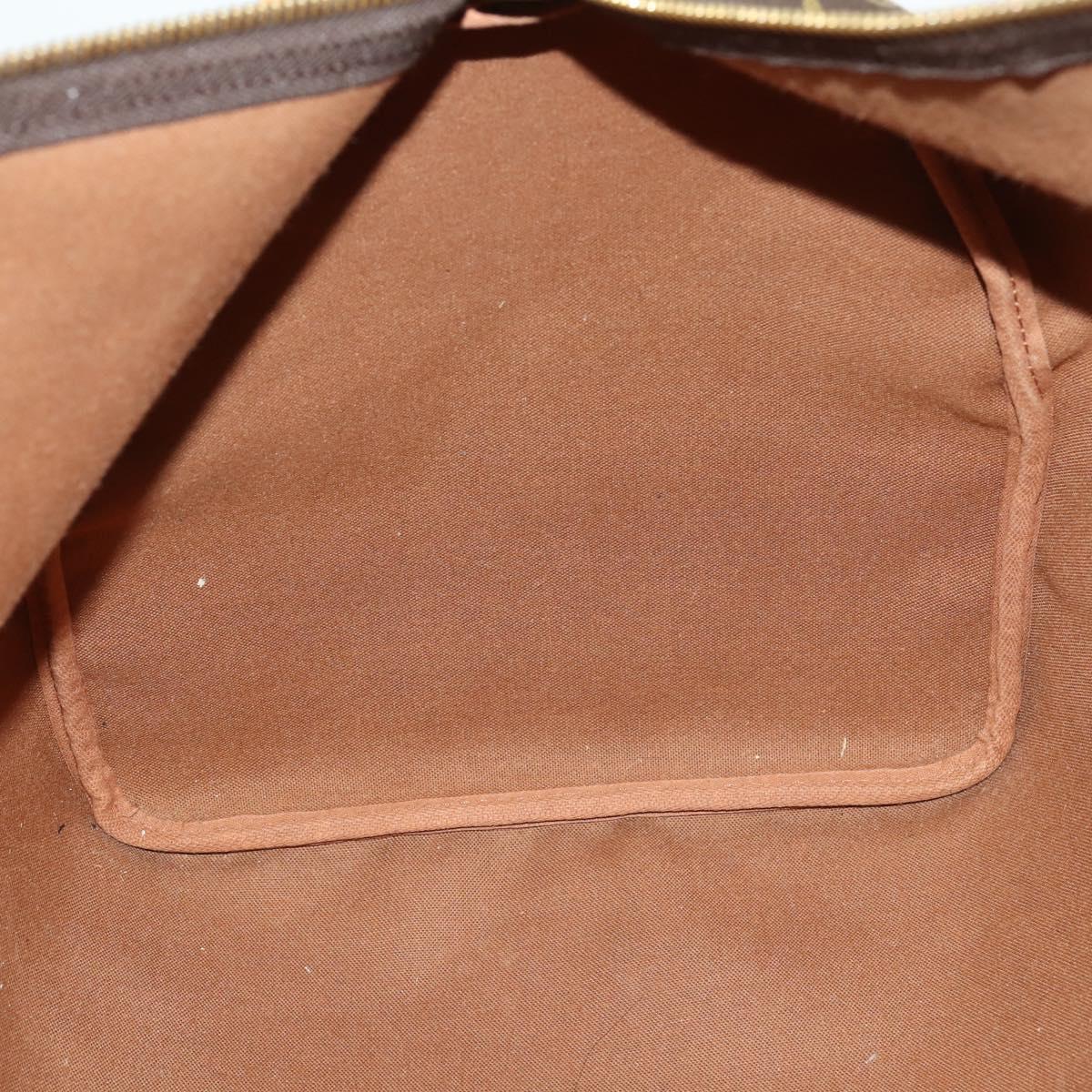 LOUIS VUITTON Monogram Keepall 55 Boston Bag M41424 LV Auth 156198
