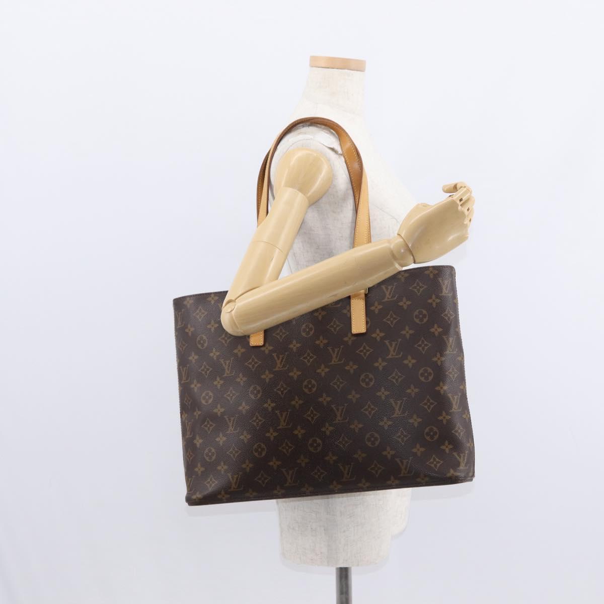 LOUIS VUITTON Monogram Luco Tote Bag M51155 LV Auth 156199