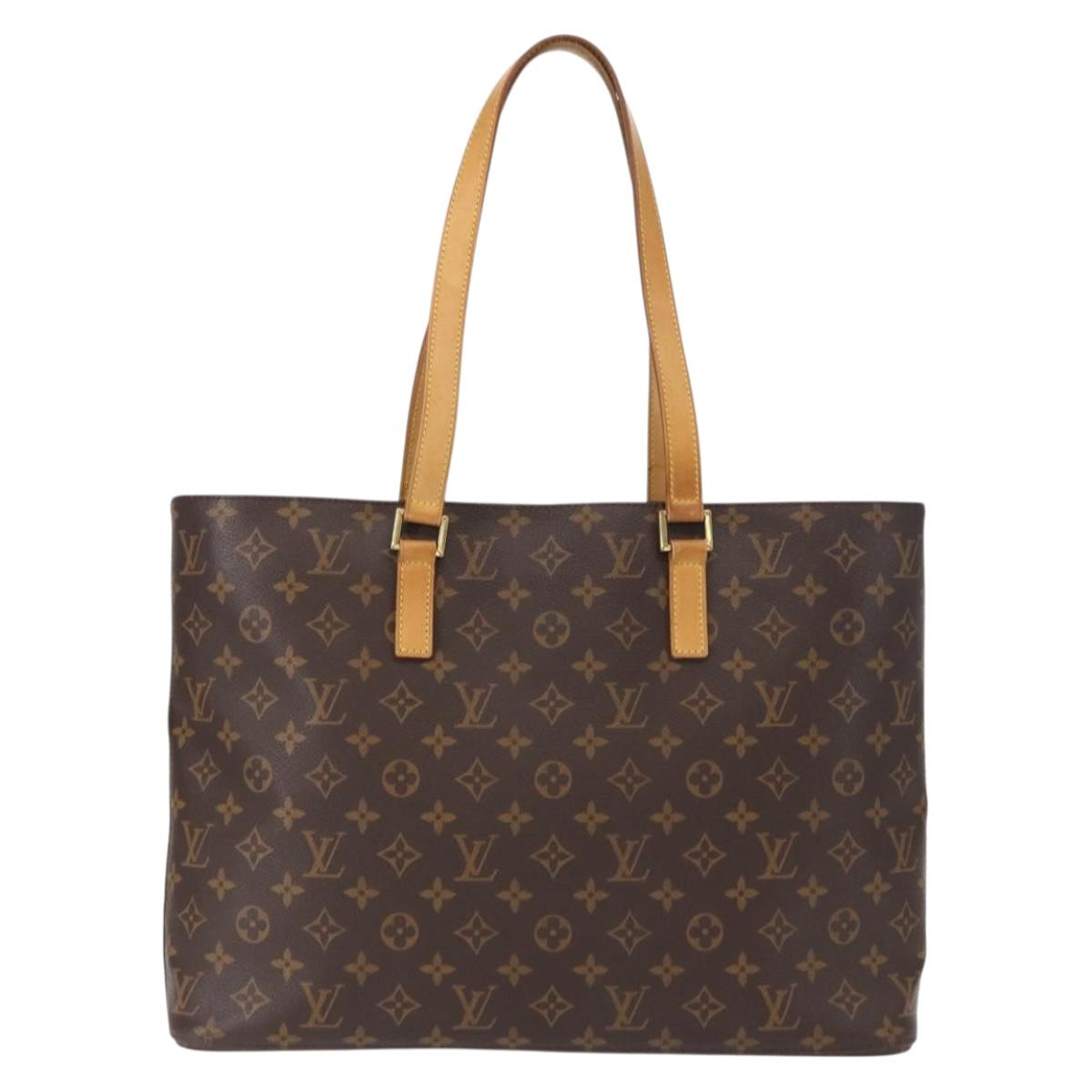 LOUIS VUITTON Monogram Luco Tote Bag M51155 LV Auth 156199