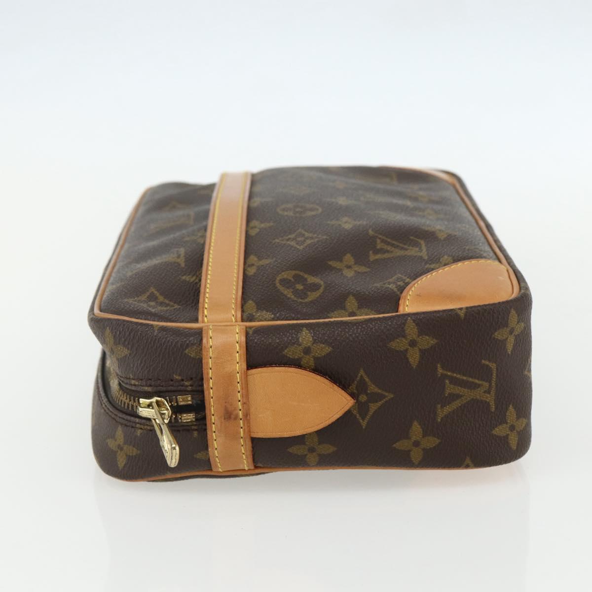 LOUIS VUITTON Monogram Compiegne 28 Clutch Bag M51845 LV Auth 156208
