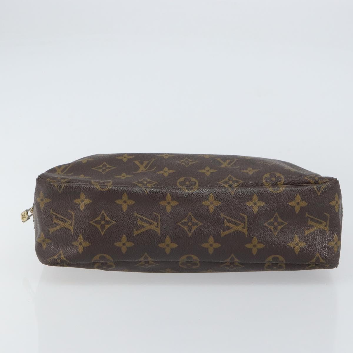 LOUIS VUITTON Monogram Trousse Toilette 28 Clutch Bag M47522 LV Auth 156209