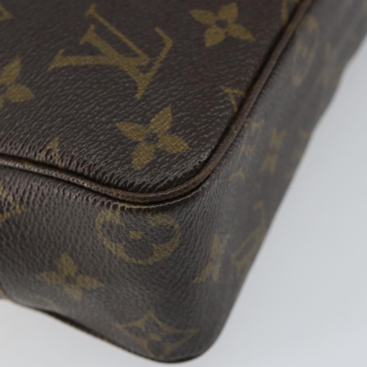 LOUIS VUITTON Monogram Trousse Toilette 23 Clutch Bag M47524 LV Auth 156211