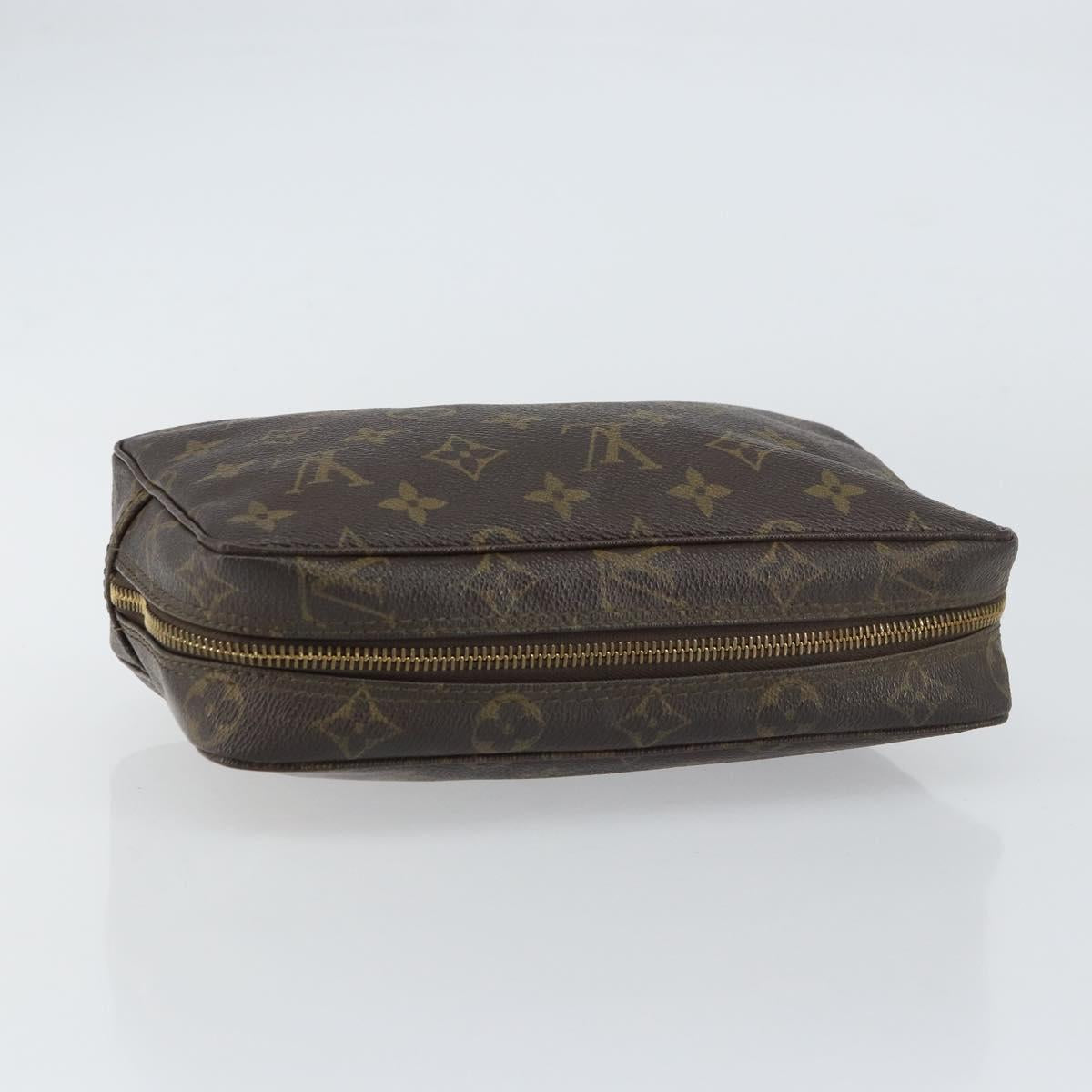 LOUIS VUITTON Monogram Trousse Toilette 23 Clutch Bag M47524 LV Auth 156211