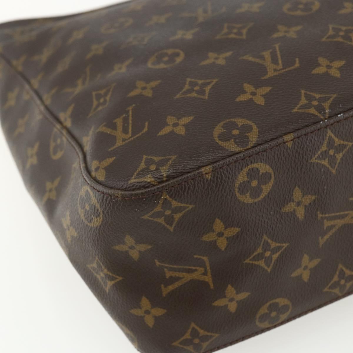 LOUIS VUITTON Monogram Looping GM Shoulder Bag M51145 LV Auth 156213