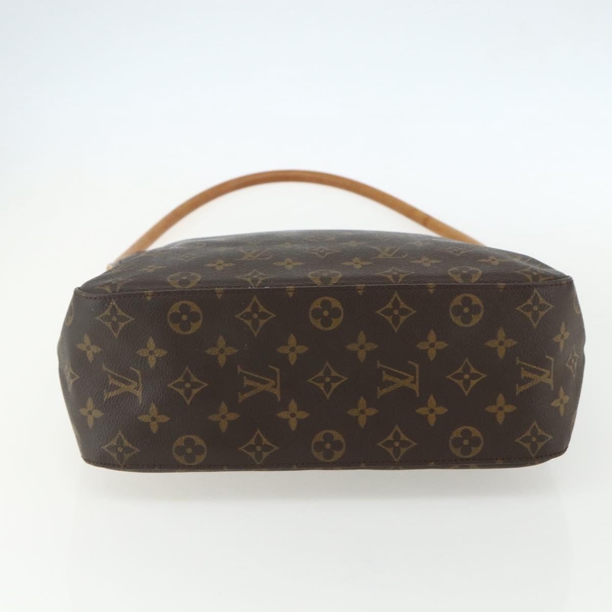 LOUIS VUITTON Monogram Looping GM Shoulder Bag M51145 LV Auth 156213