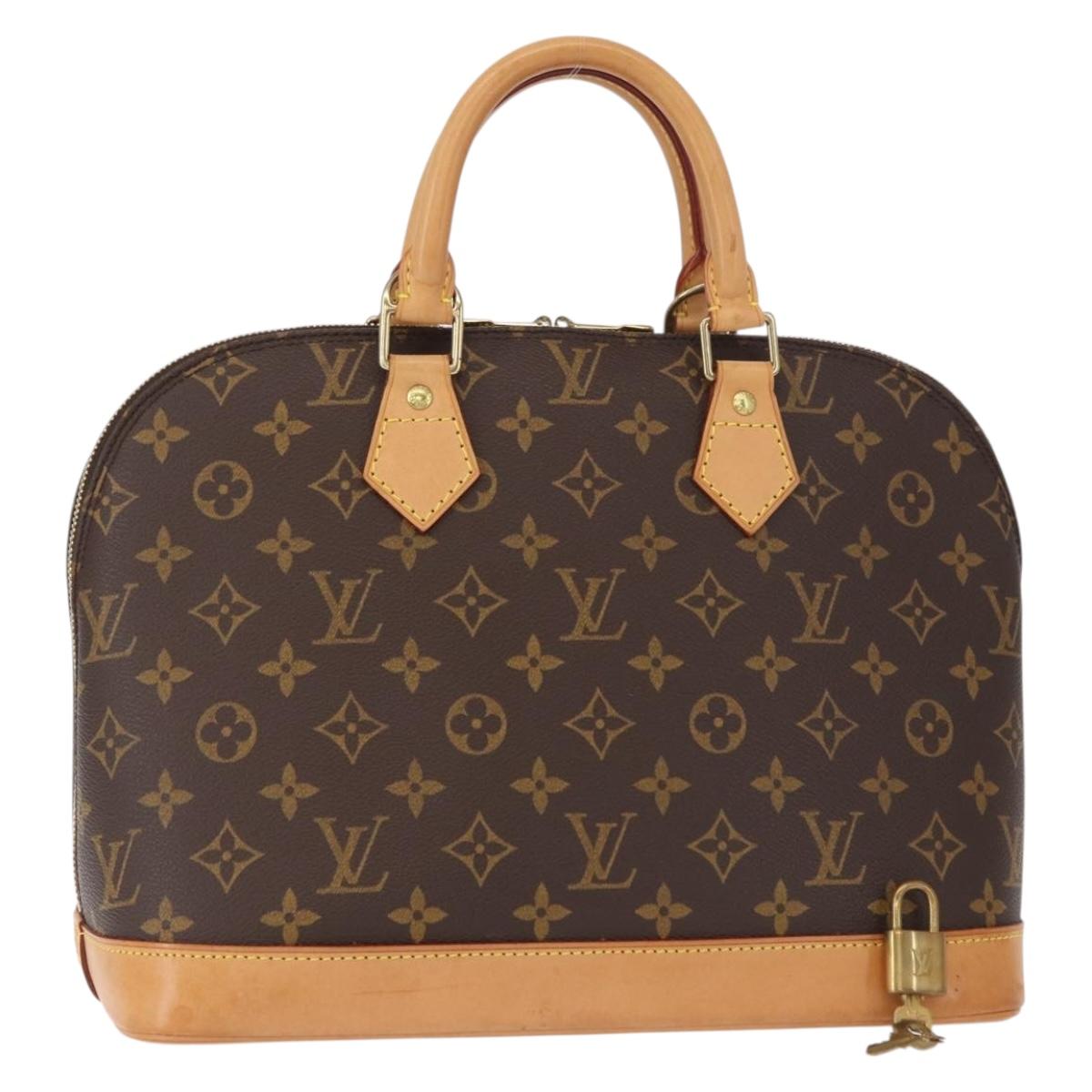 LOUIS VUITTON Monogram Alma Hand Bag M51130 LV Auth 156214V