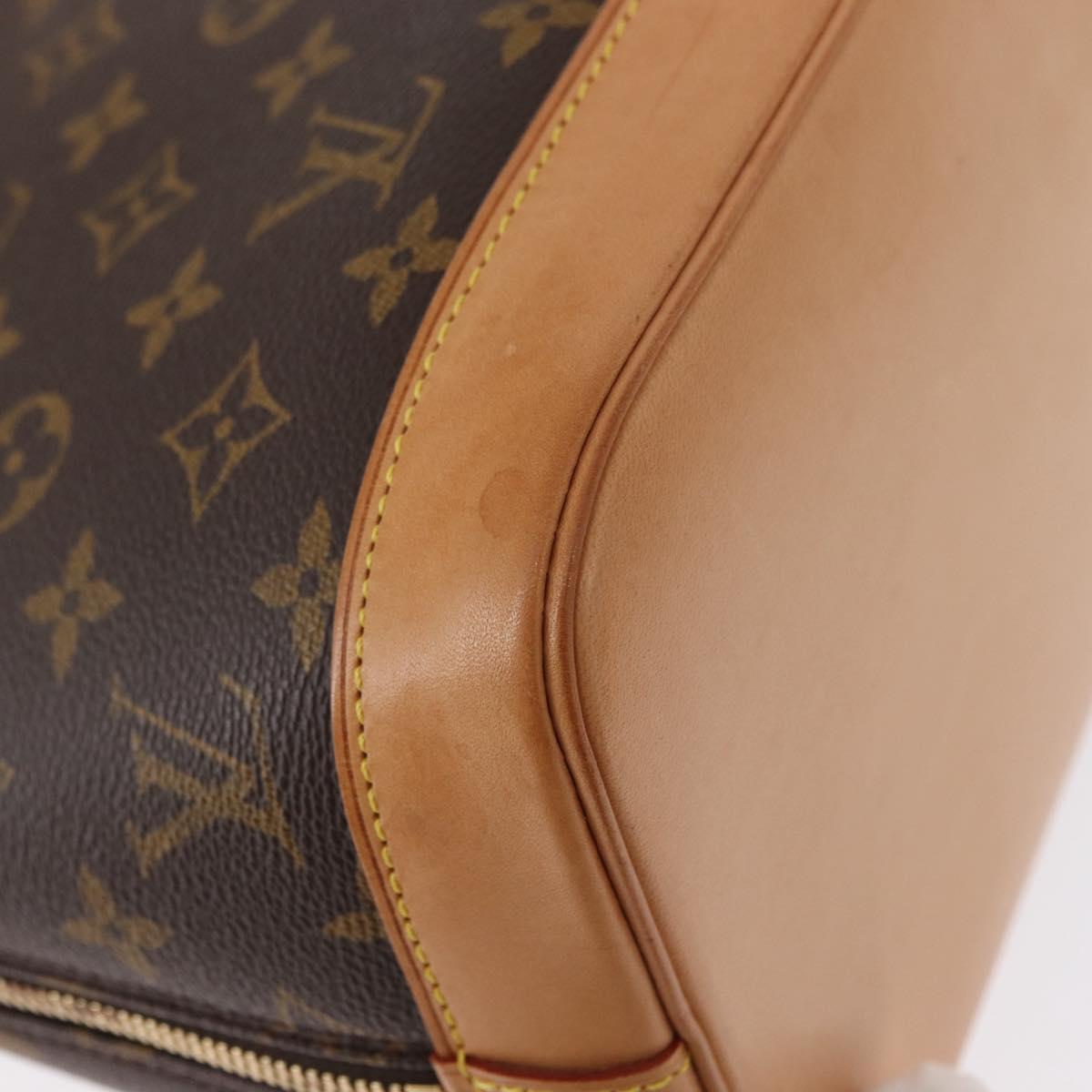 LOUIS VUITTON Monogram Alma Hand Bag M51130 LV Auth 156214V